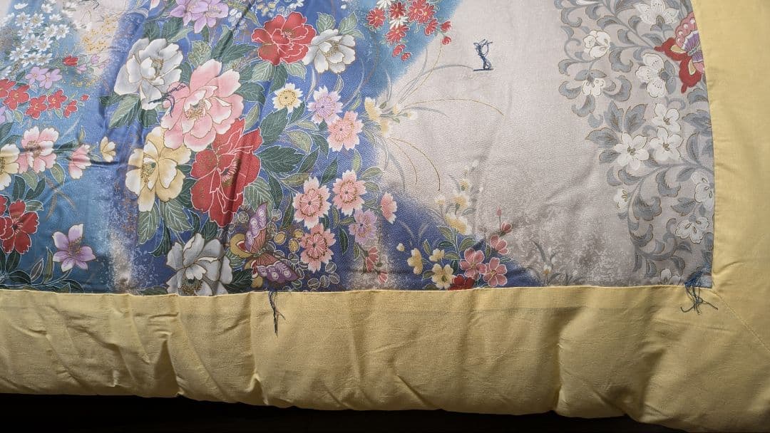 綿布団　掛け布団 ダブルサイズ　打ち直し済み　未使用