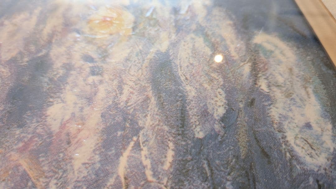 『睡蓮』 モネ 10号 立体複製画 木製フレーム