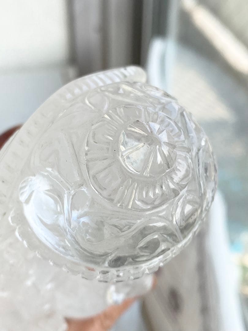 ヒマラヤ水晶ガネーシャ彫刻置物