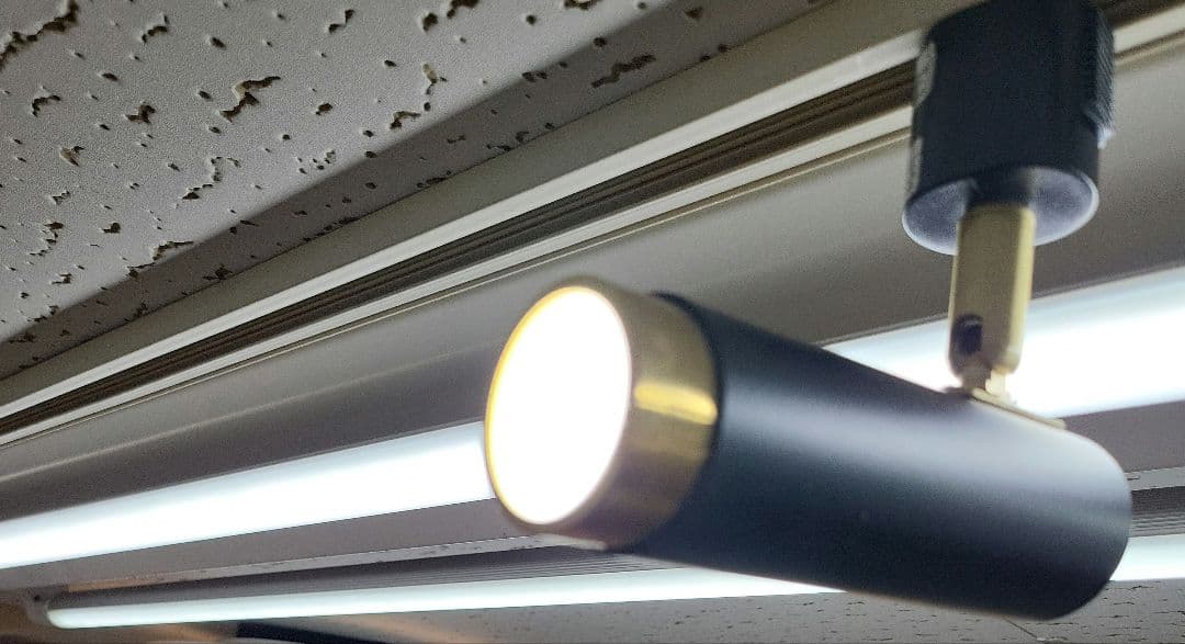 LED ダクトレール用 ノーシュ スポットライト TC-1022　５点セット