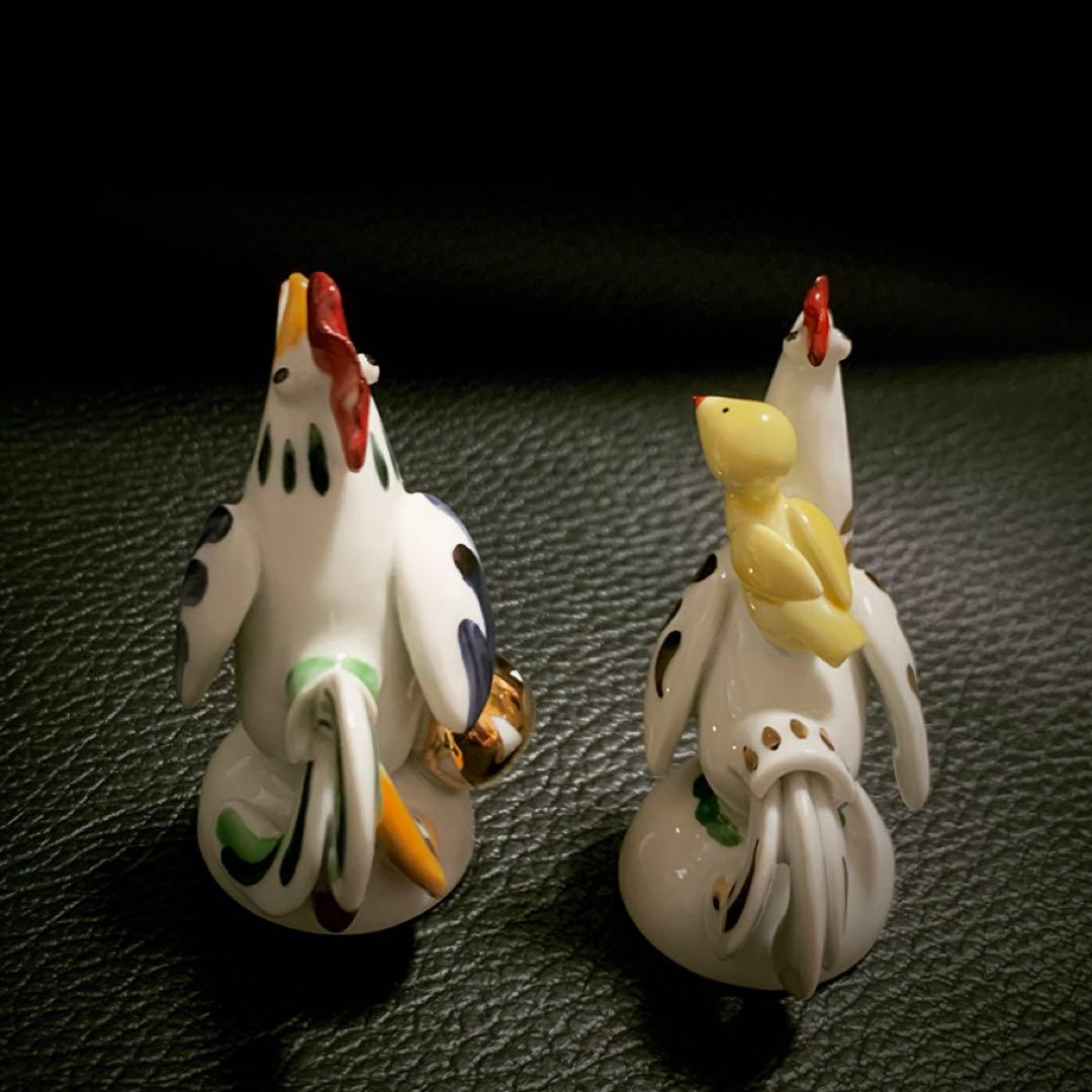 k*様 □美品☆ マイセン　手びねり　干支　鳥　酉　置物　限定　箱つき