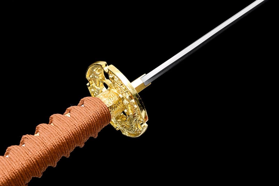 金龍太d】武具 刀装具 日本刀 模造刀 居合刀 手鍛造打 鋼刀 武蔵 鑑賞