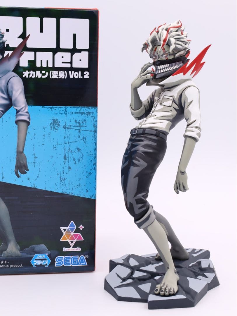 ※おまけ付【リペイント作品】 ダンダダン オカルン&モモ アニメ塗り 2次元塗装