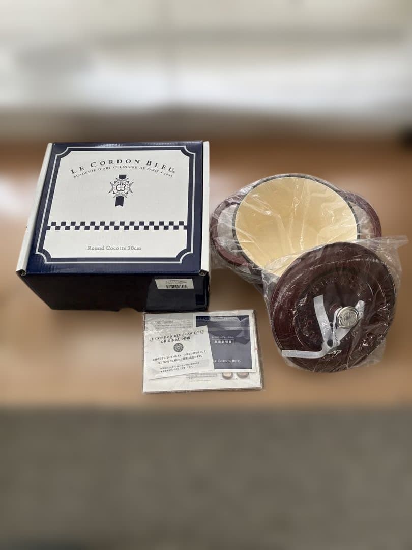 《新品》ル・コルドン・ブルー　ラウンドココット　20 ㎝鍋