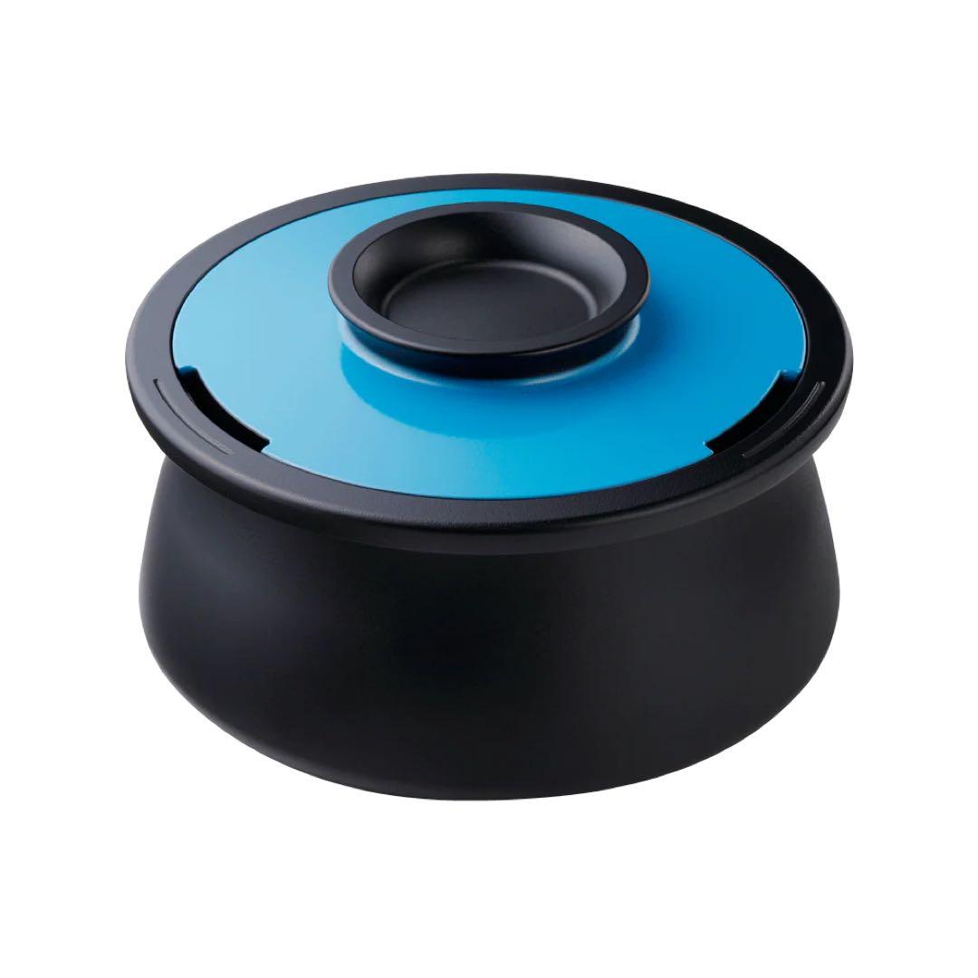 石墨烯炭製蒸し器 中型 蓋付き