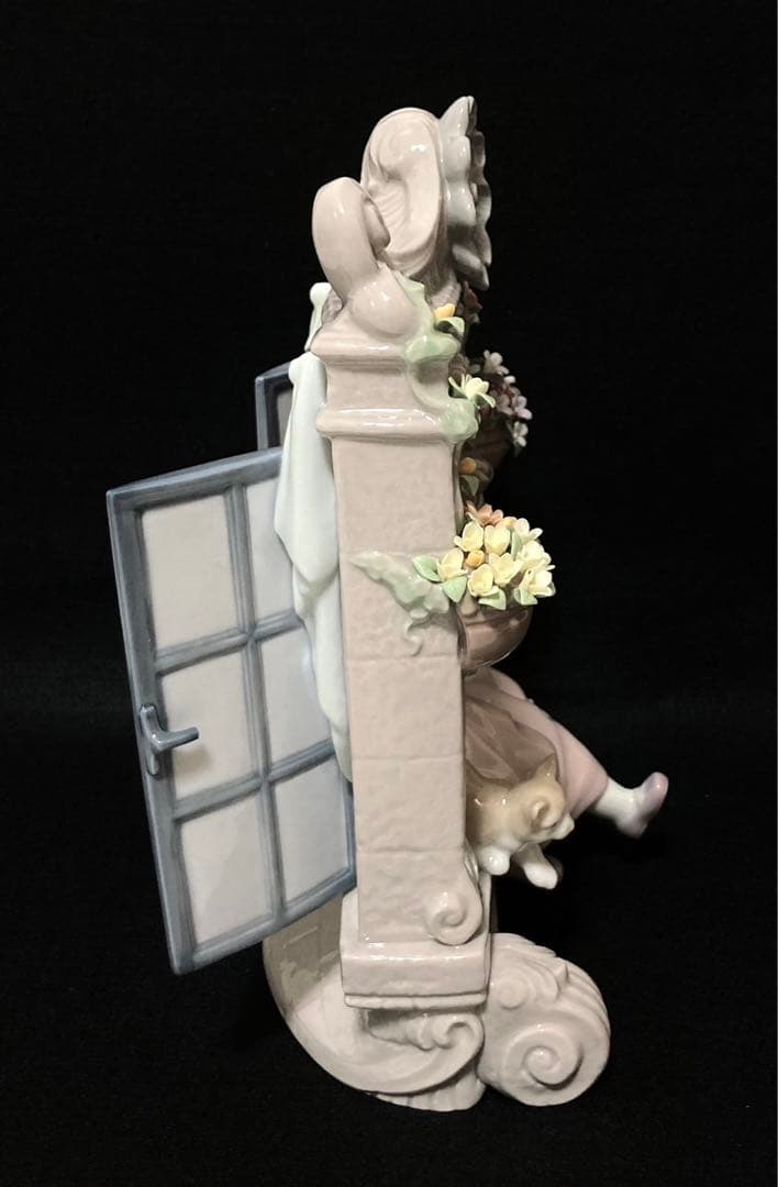 【超希少 美品】リヤドロ 日向ぼっこ 割れ欠け無し 廃盤作品 6817