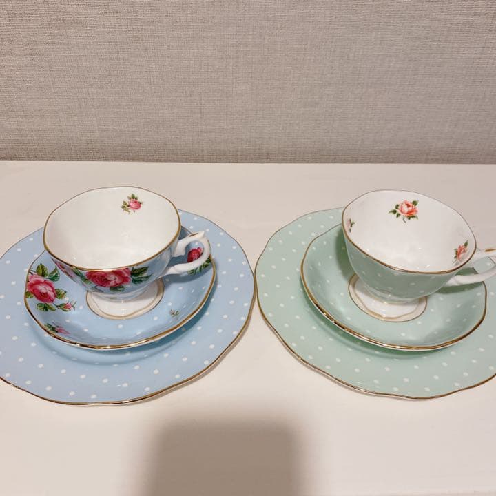 ロイヤルアルバート　ニューカントリーローズ　4セット