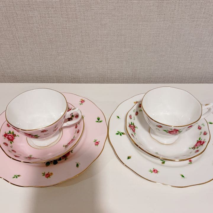 ロイヤルアルバート　ニューカントリーローズ　4セット