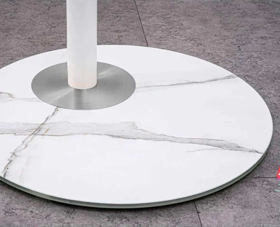 CAGUUU スタイリッシュテレビスタンド 大理石柄 マーブル柄