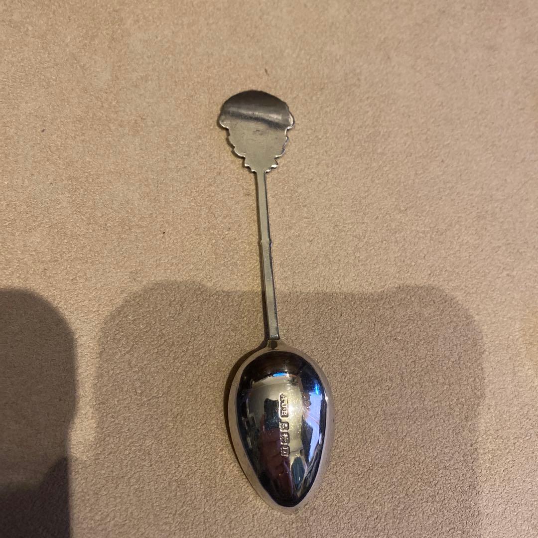 スプーン 4本 silver シルバー 銀食器 銀製品 銀製 銀 刻印あり - メルカリ