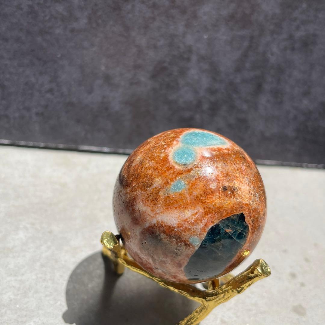 サンストーン アパタイト 共生 スフィア