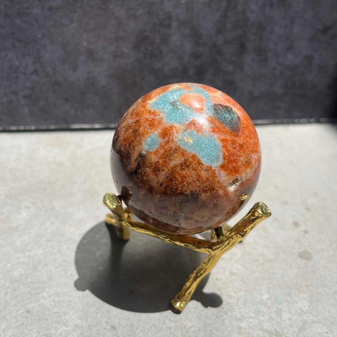 サンストーン アパタイト 共生 スフィア