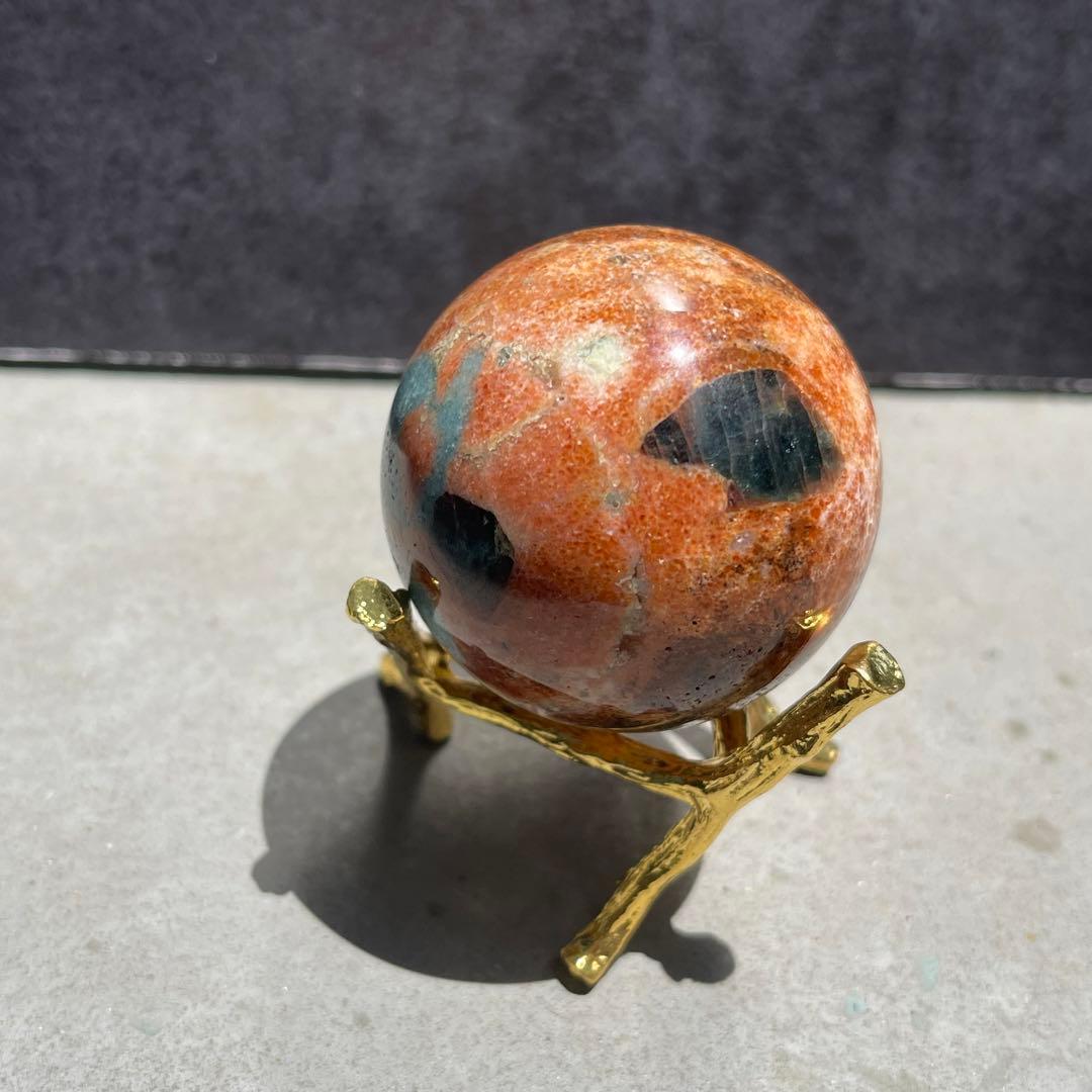 サンストーン アパタイト 共生 スフィア