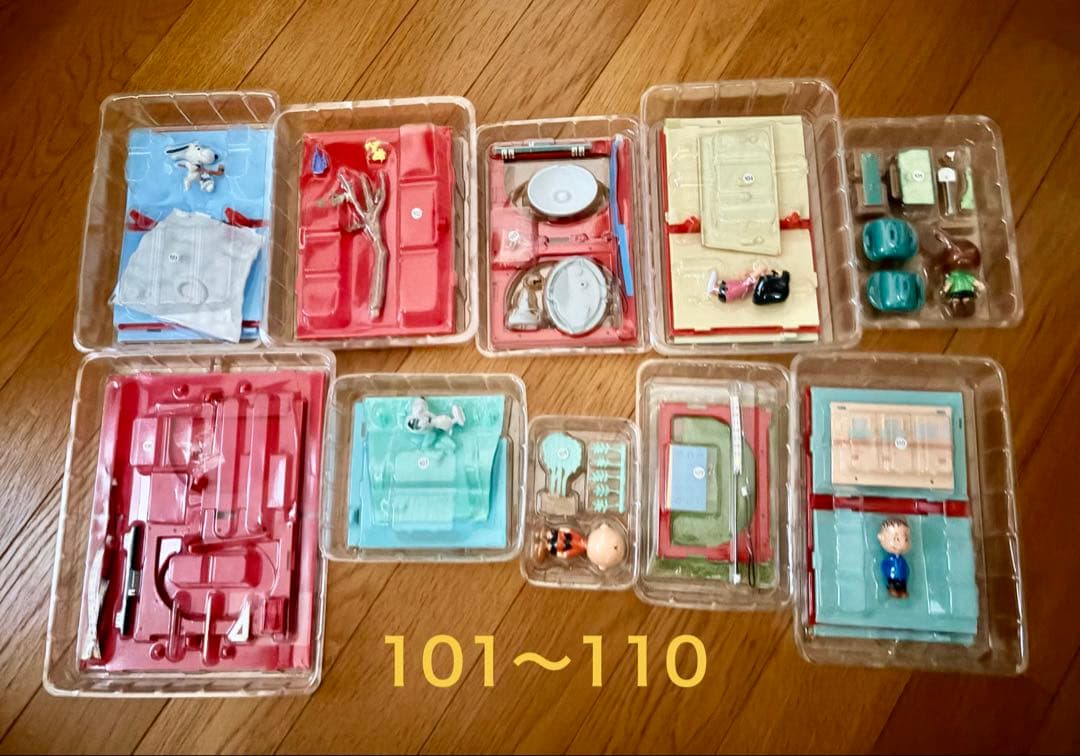 SNOOPY DeAgostini フィギュアセット 101-130