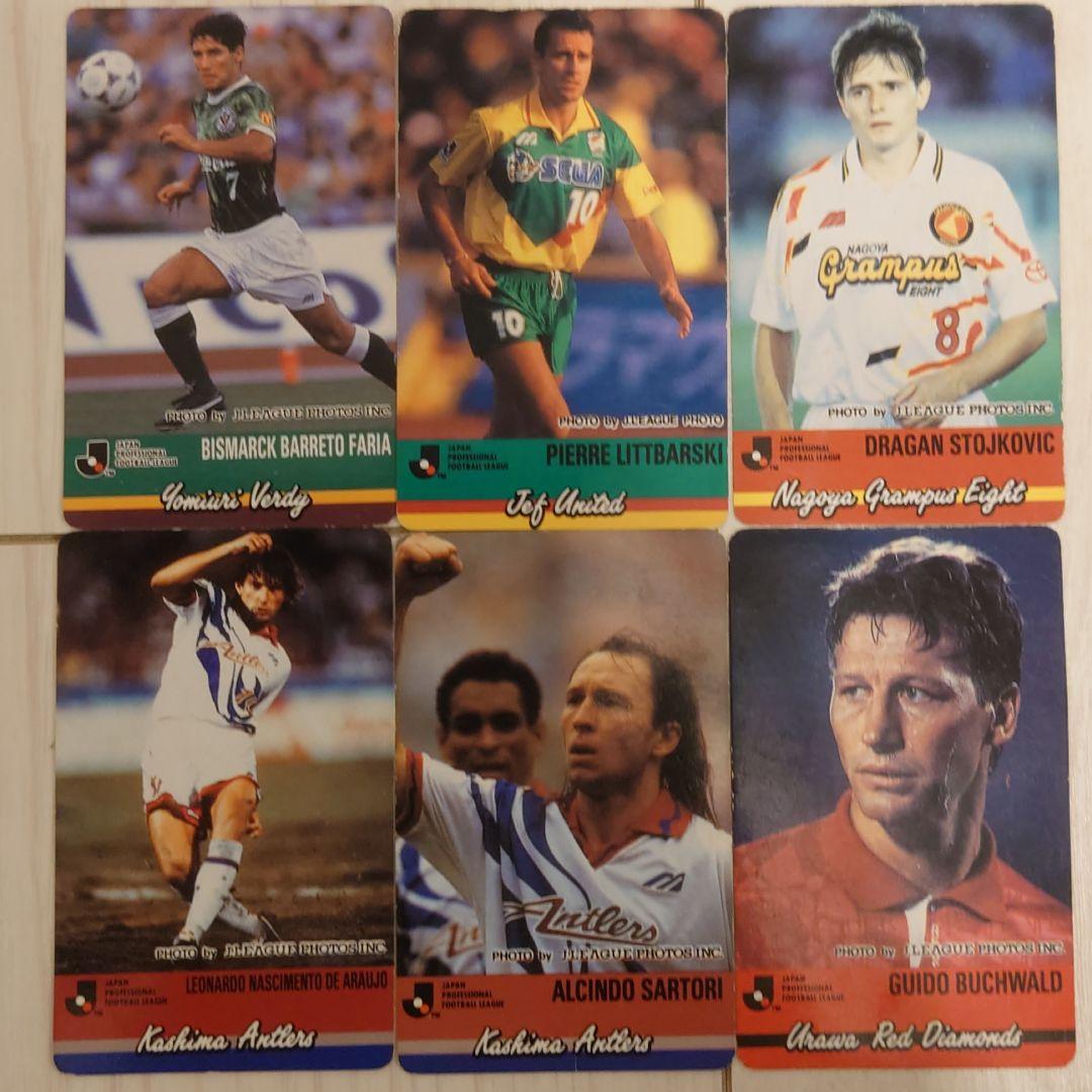 Jリーグ カード カルビー Jリーグチップス 121種類 1994年 名選手揃い
