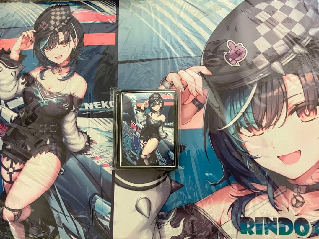 混沌の女神様 ホロライブ スリーブ プレイマット 輪堂千速 - メルカリ
