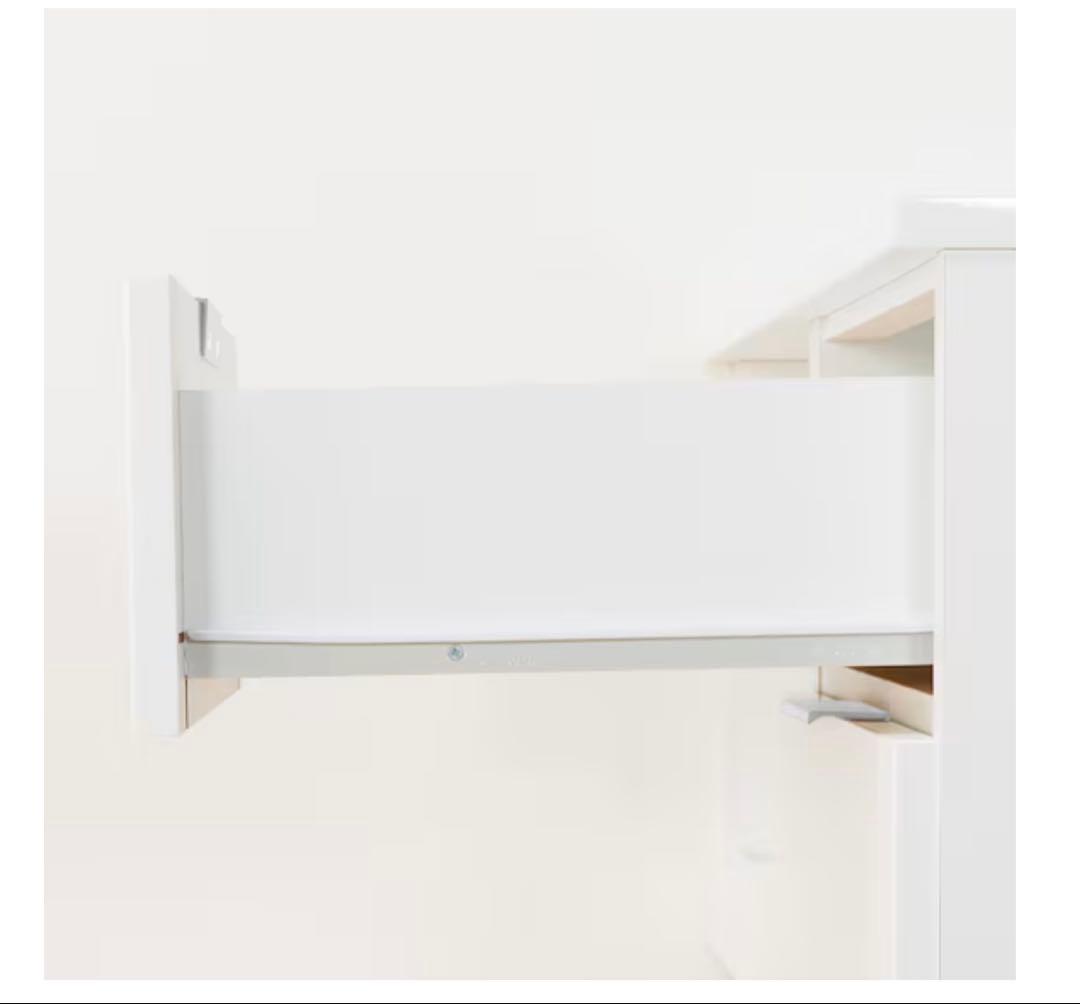 ホワイトキッチンキャビネット