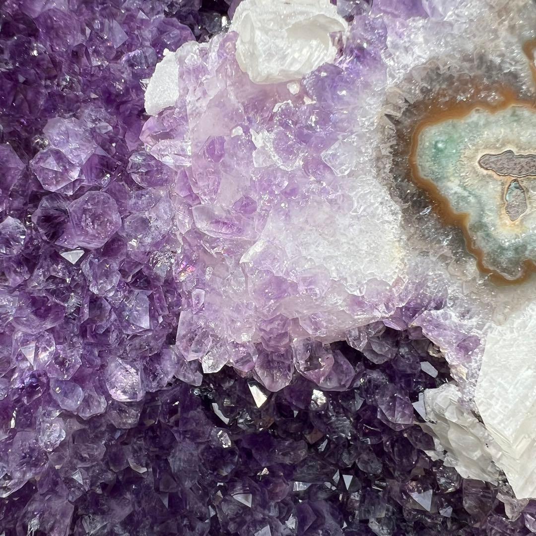 ✳️極大 12.77kg☆超大迫力‼️✨ウルグアイ産 アメジストクラスター 天然石