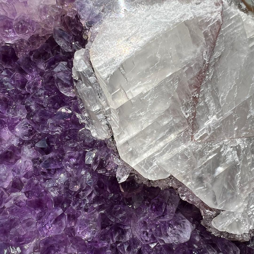 ✳️極大 12.77kg☆超大迫力‼️✨ウルグアイ産 アメジストクラスター 天然石