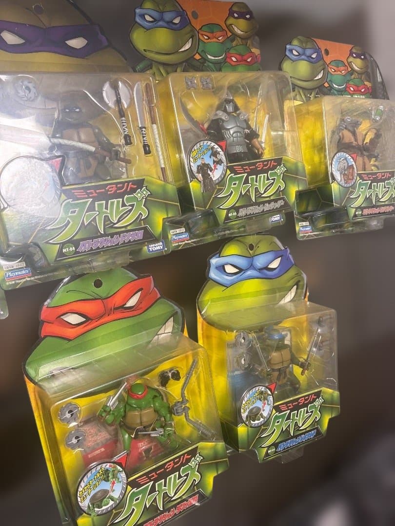ミュータントタートルズ フィギュア 6体セット
