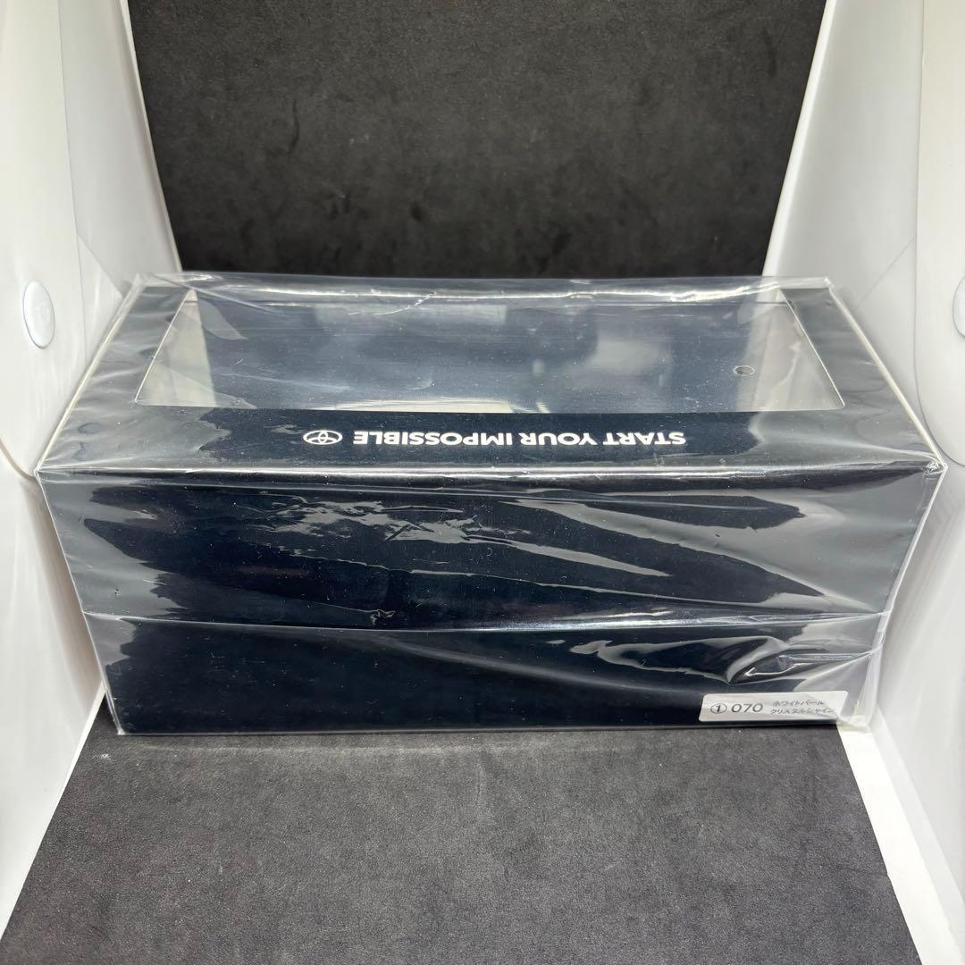 【トヨタ博物館購入】 ヤリスクロス ホワイトパールクリスタルシャイン　ミニカー