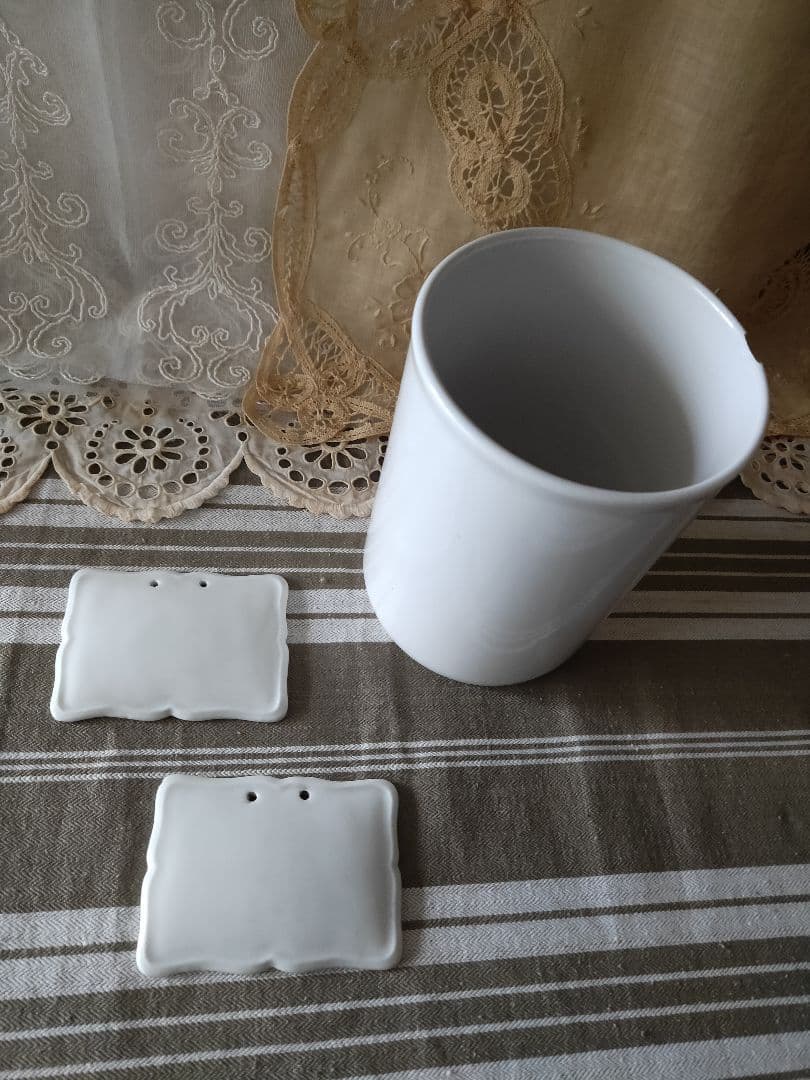 フランスアンティーク陶器プレート 陶器ポット フランスアンティーク shabby