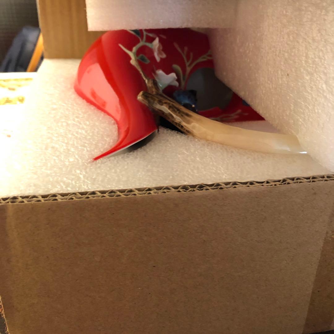 FRANZ 赤い花柄 食器セット