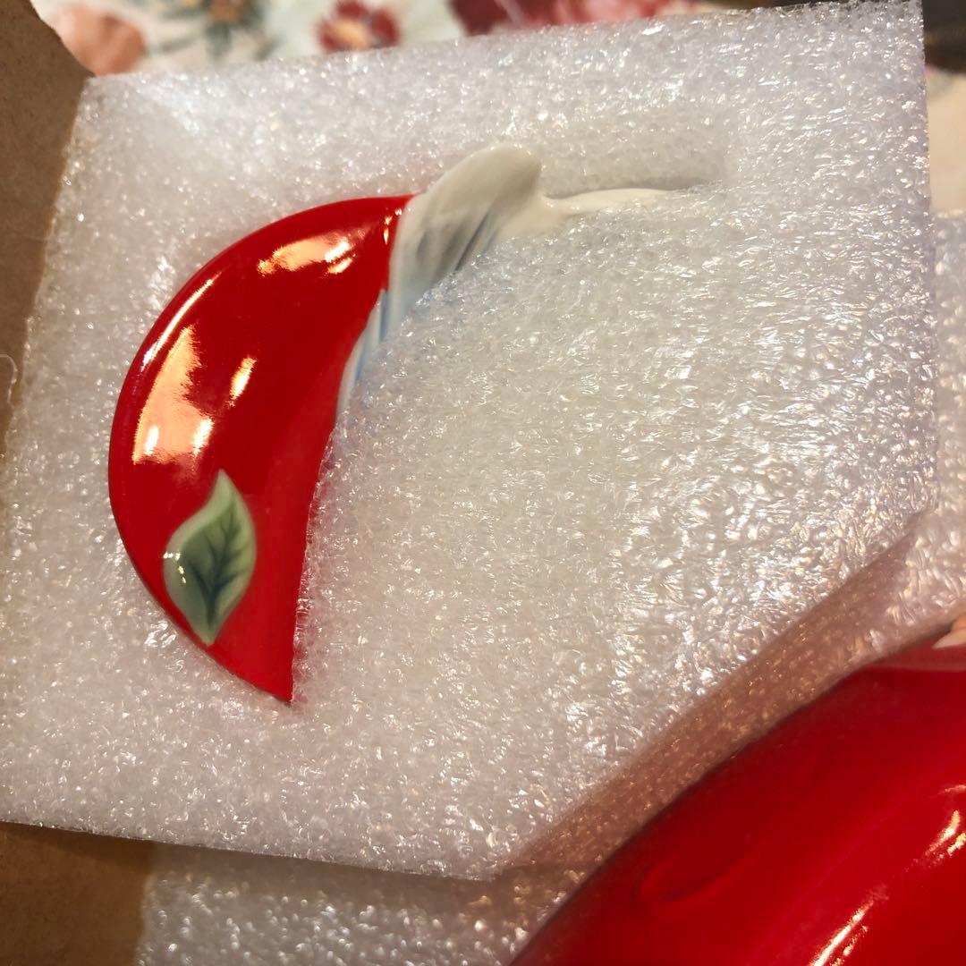 FRANZ 赤い花柄 食器セット