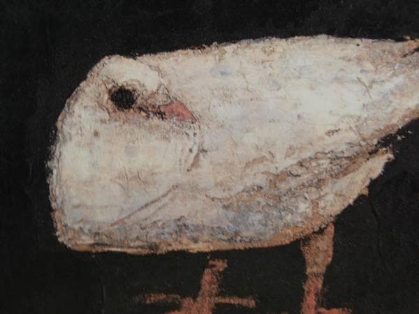 香月 泰男、鳩、希少な額装用画集より、美品、新品額装付 - メルカリ