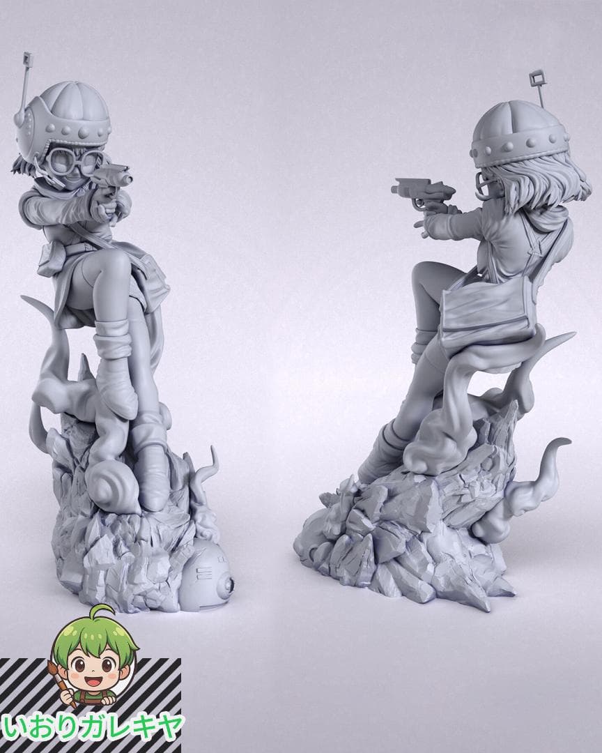 ルッカ クロノ・トリガー 1/10 未塗装未組立 フィギュア ガレージ