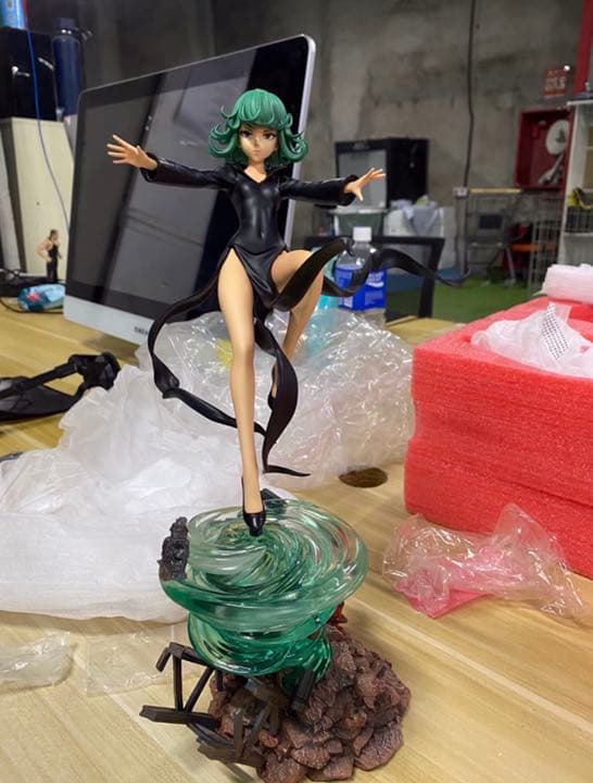 ワンパンマン タツマキ ガレージキット ガレキ スタチュー ① - メルカリ