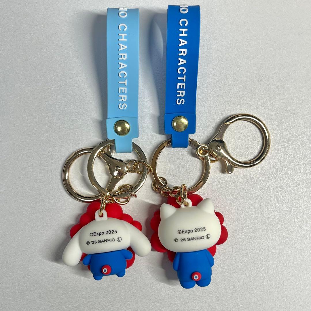 万博　キティ　シナモロール　シナモン　ミャクミャク　セット　コラボ　サンリオ