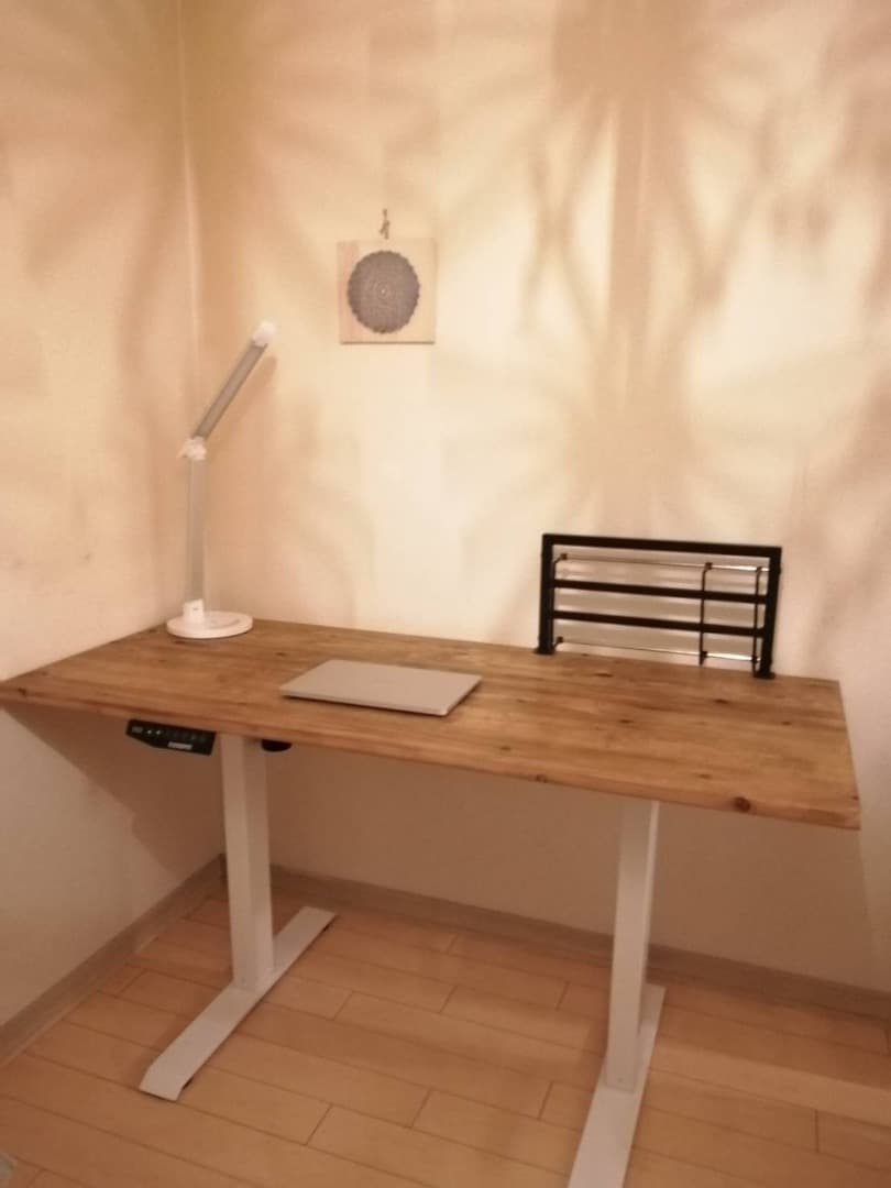 杉 デスク天板 flexispot にも利用可能②