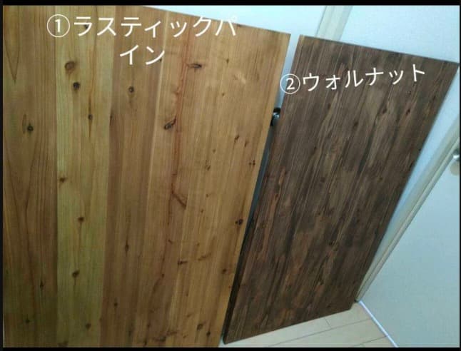 杉 デスク天板 flexispot にも利用可能②