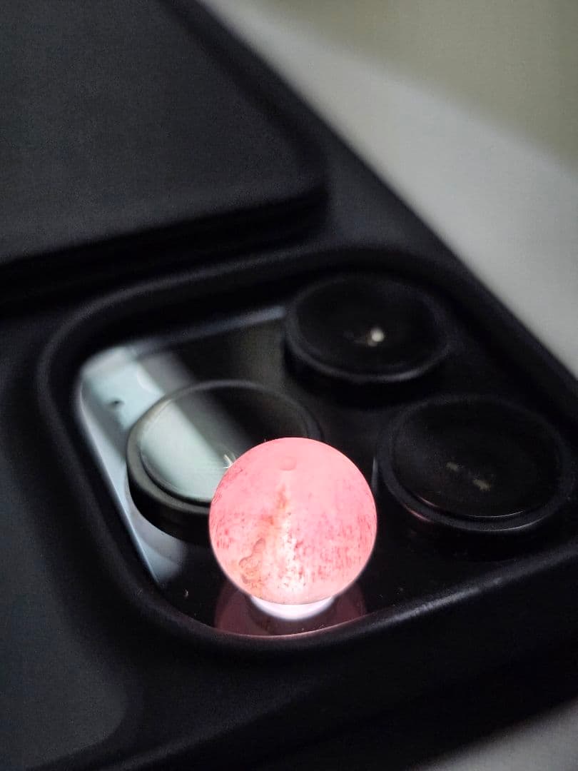 【希少・愛の象徴】天然ストロベリーエレスチャル13mm（ストーンマーケット購入）