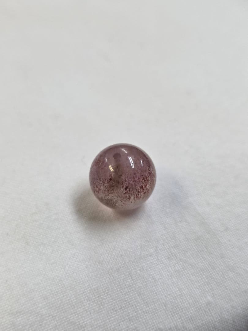 【希少・愛の象徴】天然ストロベリーエレスチャル13mm（ストーンマーケット購入）