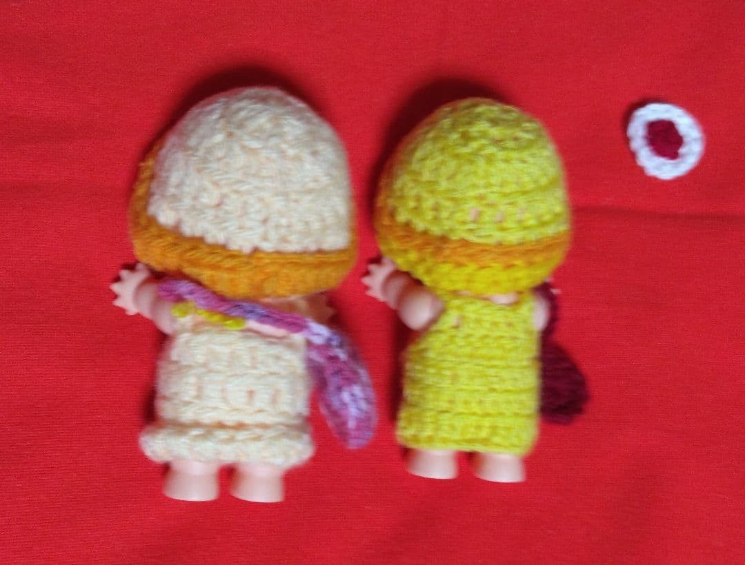 値下げ 新品 日本製 キューピー人形 洋服手編み 15cm まとめ売り