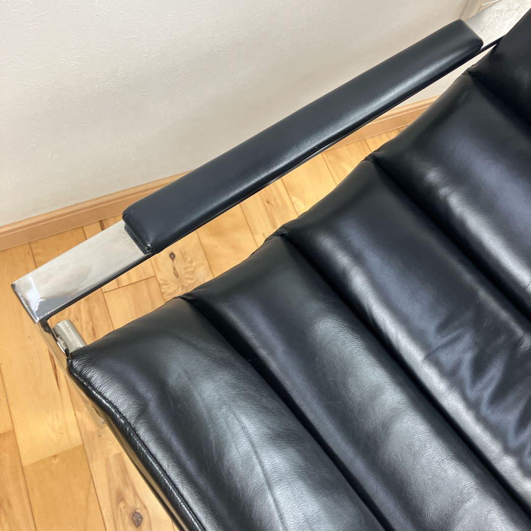 廃盤　美品　ARMONIA MODENA ラウンジチェア　高級レザー　モデナ