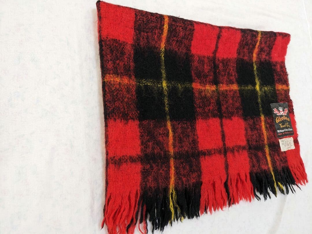 GLentana Travel Rug グレンタナトラベルラグ モヘア混膝掛け - メルカリ