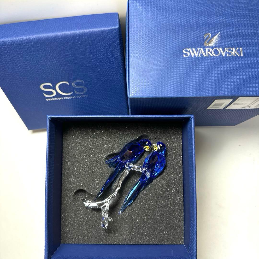 スワロフスキー SCS会員限定 ヒヤシンスマコー スミレコンゴウインコ