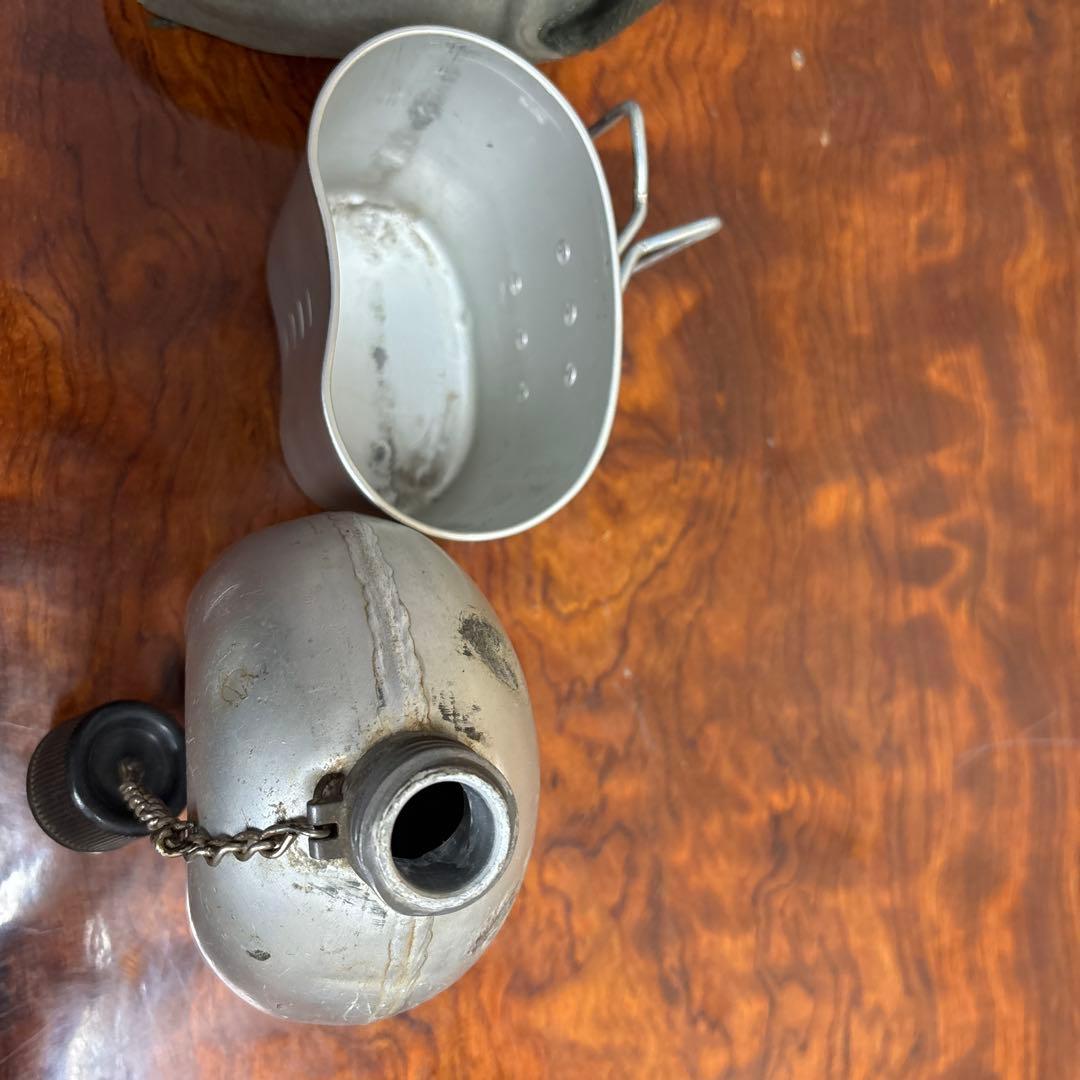 オリーブドラブ 水筒 カップ付き　0205o229