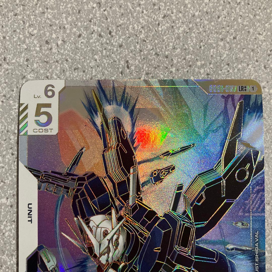 ☆ガンダムカードゲーム☆ガンダム・エアリアル（改修型）☆LR++☆未使用☆