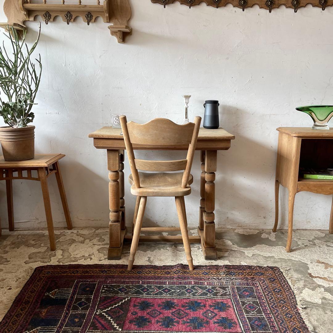 ビンテージ デスク　作業台　剥離