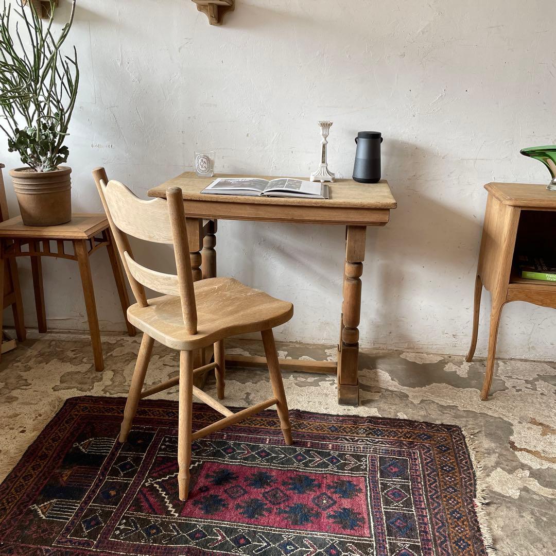 ビンテージ デスク　作業台　剥離