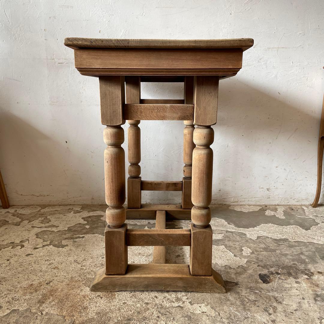 ビンテージ デスク　作業台　剥離