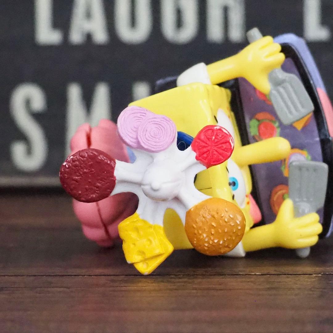 5372. スポンジボブ バーガーキング ミールトイ - メルカリ