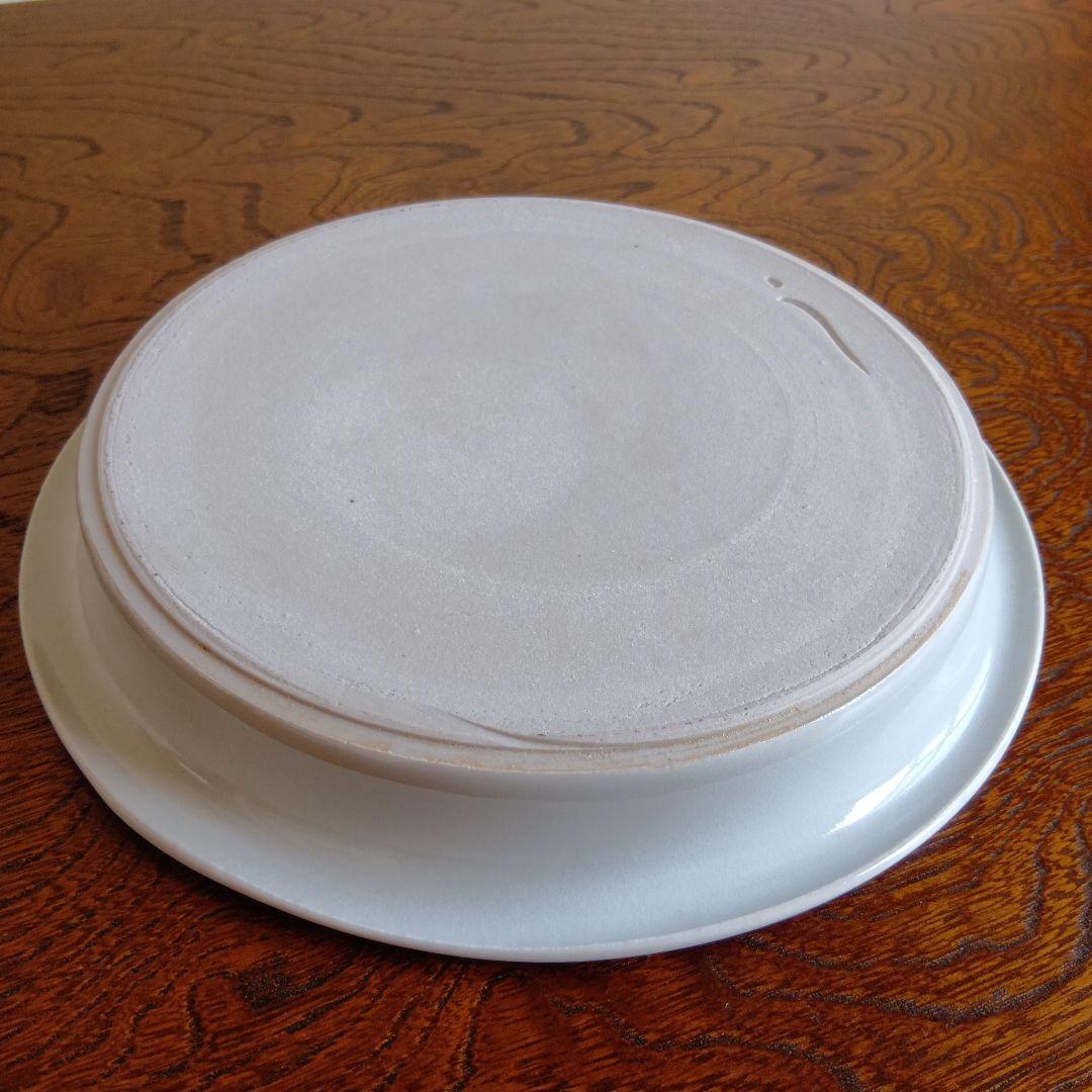 【新品】中里隆　アンダーソンランチ　白磁平皿