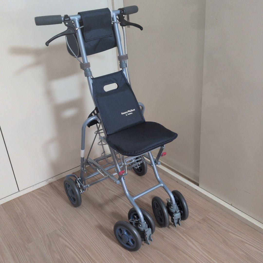 SunnyWalker シルバーカー ブラック