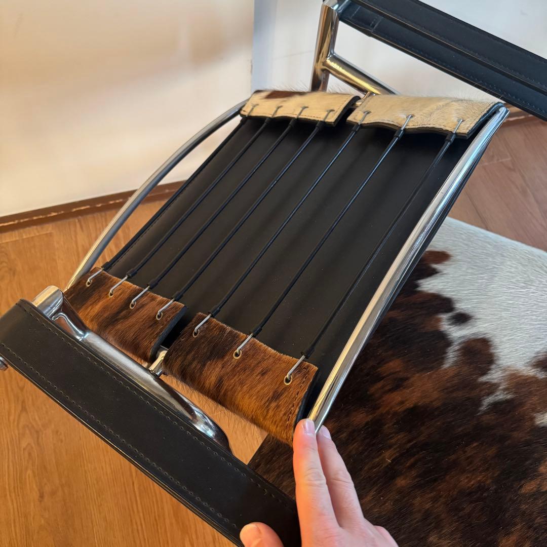 【大塚家具】Le Corbusier ル・コルビュジエ LC1 椅子 牛革