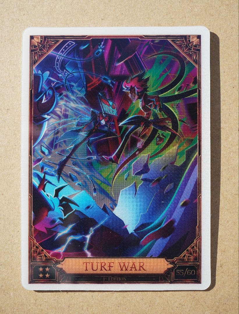 HAZBINHOTEL S2 1st NO,55 TURF WAR Foil - メルカリ